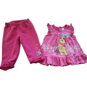Disney 6-12m baby top & bottom set